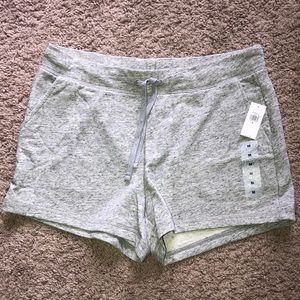 Light grey lounge shorts